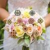 image:image1236 Pieces Wedding Bouquet Brooches for Women Fashion Rhinestone Bulk Flower Brooch Pins for CraftsMulticolor12pcs