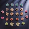 image:image1236 Pieces Wedding Bouquet Brooches for Women Fashion Rhinestone Bulk Flower Brooch Pins for CraftsMulticolor36pcs
