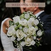 image:image1236 Pieces Wedding Bouquet Brooches for Women Fashion Rhinestone Bulk Flower Brooch Pins for CraftsSilver36pcs