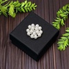 image:image24 pcs Pearl Buttons Rhinestone Crystal Gold Flatback Beads Brooches Elegant Embellishment Accessory DIY Craft for Wedding Party Bags Shoes Dress Home Decoration 287mm Upgraded Design GoldSilver