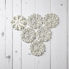image:image24 pcs Pearl Buttons Rhinestone Crystal Gold Flatback Beads Brooches Elegant Embellishment Accessory DIY Craft for Wedding Party Bags Shoes Dress Home Decoration 287mm Upgraded Design GoldRound Rhinestone Silver