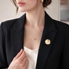 image:image2PCS Gold Brooches and Pins for Women Vintage Pins Brooches