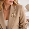 image:image2PCS Gold Brooches and Pins for Women Vintage Pins Brooches