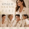 image:image4 PCS Gold Brooches for Women Gold Brooch Unique Designs for Clothing