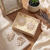 image:image4 Pcs Pearl Brooches and Pins for Women Crystal Gold Brooch Pin Elegant for Women Daily Wear and Commemorative Wedding Bouquet Crafts