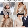 image:image4 Pcs Pearl Brooches and Pins for Women Crystal Gold Brooch Pin Elegant for Women Daily Wear and Commemorative Wedding Bouquet Crafts