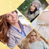 image:image5 Pieces Pearl Brooch Safety Pins for Clothes Safety Pin for Women Fashion Sweater Shawl Collar Dresses Cardigan Clips Faux Crystal Pearl Brooches Set for Girls Jewelry Decoration Accessories Gold