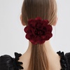 image:image63 Inches Large Flower Rose Brooch Pins for Women Fashion  Charming Floral Lapel Pin for Women Fashion  Elegant Brooches for Woman Accessories amp Stylish Lapel Pins for Clothes Sapphire BlueBurgundy