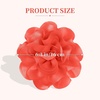 image:image63 Inches Large Flower Rose Brooch Pins for Women Fashion  Charming Floral Lapel Pin for Women Fashion  Elegant Brooches for Woman Accessories amp Stylish Lapel Pins for Clothes Sapphire BlueRose Red