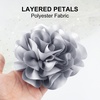 image:image63 Inches Large Flower Rose Brooch Pins for Women Fashion  Charming Floral Lapel Pin for Women Fashion  Elegant Brooches for Woman Accessories amp Stylish Lapel Pins for Clothes Sapphire BlueSilver Grey