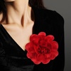 image:image63 Inches Large Flower Rose Brooch Pins for Women Fashion  Charming Floral Lapel Pin for Women Fashion  Elegant Brooches for Woman Accessories amp Stylish Lapel Pins for Clothes Sapphire BlueRed