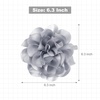 image:image63 Inches Large Flower Rose Brooch Pins for Women Fashion  Charming Floral Lapel Pin for Women Fashion  Elegant Brooches for Woman Accessories amp Stylish Lapel Pins for Clothes Sapphire BlueSilver Grey