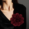 image:image63 Inches Large Flower Rose Brooch Pins for Women Fashion  Charming Floral Lapel Pin for Women Fashion  Elegant Brooches for Woman Accessories amp Stylish Lapel Pins for Clothes Sapphire BlueBurgundy