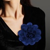 image:image63 Inches Large Flower Rose Brooch Pins for Women Fashion  Charming Floral Lapel Pin for Women Fashion  Elegant Brooches for Woman Accessories amp Stylish Lapel Pins for Clothes Sapphire BlueSapphire Blue