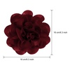 image:image63 Inches Large Flower Rose Brooch Pins for Women Fashion  Charming Floral Lapel Pin for Women Fashion  Elegant Brooches for Woman Accessories amp Stylish Lapel Pins for Clothes Sapphire BlueBurgundy