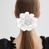 image:image63 Inches Large Flower Rose Brooch Pins for Women Fashion  Charming Floral Lapel Pin for Women Fashion  Elegant Brooches for Woman Accessories amp Stylish Lapel Pins for Clothes Sapphire BlueWhite