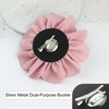 image:image63 Inches Large Flower Rose Brooch Pins for Women Fashion  Charming Floral Lapel Pin for Women Fashion  Elegant Brooches for Woman Accessories amp Stylish Lapel Pins for Clothes Sapphire BlueBlush Pink