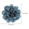 image:image63 Inches Large Flower Rose Brooch Pins for Women Fashion  Charming Floral Lapel Pin for Women Fashion  Elegant Brooches for Woman Accessories amp Stylish Lapel Pins for Clothes Sapphire BlueDusty Blue
