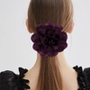 image:image63 Inches Large Flower Rose Brooch Pins for Women Fashion  Charming Floral Lapel Pin for Women Fashion  Elegant Brooches for Woman Accessories amp Stylish Lapel Pins for Clothes Sapphire BlueGrape