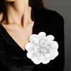 image:image63 Inches Large Flower Rose Brooch Pins for Women Fashion  Charming Floral Lapel Pin for Women Fashion  Elegant Brooches for Woman Accessories amp Stylish Lapel Pins for Clothes Sapphire BlueWhite