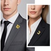 image:imageAMITER Personalized 0100 Number Lapel Pins 18K Gold Brooch Pin Tie Tacks for Suits Neckties Hats Men amp Women10
