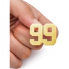 image:imageAMITER Personalized 0100 Number Lapel Pins 18K Gold Brooch Pin Tie Tacks for Suits Neckties Hats Men amp Women36