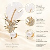 image:imageBrooch Pin for Women Rhinestone Peacock Crystal Delicate Animal Brooch Lapel Pins Girls Fashion Jewelry Gift for Christmas Brooch Birthday Jewelry Giftfeather
