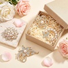 image:imageBrooches and Pins for Women 4 Pcs Flower Brooch Pins