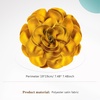 image:imageCicy Bell Womens 75 Extra Large Satin Rose Brooch PinGold