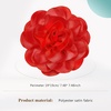 image:imageCicy Bell Womens 75 Extra Large Satin Rose Brooch PinRed