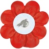 image:imageCicy Bell Womens 75 Extra Large Satin Rose Brooch PinRed
