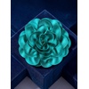 image:imageCicy Bell Womens 75 Extra Large Satin Rose Brooch PinTurquoise