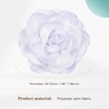 image:imageCicy Bell Womens 75 Extra Large Satin Rose Brooch PinWhite