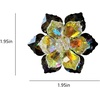image:imageCrystal Flower Brooch Pin for Women Dress Suit Bag Hat Broochs Pins Christmas Brooch Pin Wedding Party Birthday Dance Jewelry AccessoriesBlackYellow Crystal Brooch Pin