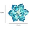 image:imageCrystal Flower Brooch Pin for Women Dress Suit Bag Hat Broochs Pins Christmas Brooch Pin Wedding Party Birthday Dance Jewelry AccessoriesBlue Flower Brooch Pin Blue1