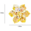 image:imageCrystal Flower Brooch Pin for Women Dress Suit Bag Hat Broochs Pins Christmas Brooch Pin Wedding Party Birthday Dance Jewelry AccessoriesChampagne Crystal Brooch Pin