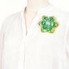 image:imageCrystal Flower Brooch Pin for Women Dress Suit Bag Hat Broochs Pins Christmas Brooch Pin Wedding Party Birthday Dance Jewelry AccessoriesYellowGreen Crystal Brooch Pin