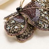 image:imageCrystal Rhinestone Butterfly BroochElegant Butterfly Lapel PinsFashion Exquisite Crystal Animal Shape Brooches Lapel PinsDress Accessories Jewelry Gift for Women Daily DecorationPurple