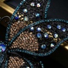 image:imageCrystal Rhinestone Butterfly BroochElegant Butterfly Lapel PinsFashion Exquisite Crystal Animal Shape Brooches Lapel PinsDress Accessories Jewelry Gift for Women Daily DecorationBlue3