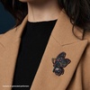 image:imageCrystal Rhinestone Butterfly BroochElegant Butterfly Lapel PinsFashion Exquisite Crystal Animal Shape Brooches Lapel PinsDress Accessories Jewelry Gift for Women Daily DecorationBlue2