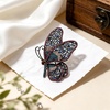 image:imageCrystal Rhinestone Butterfly BroochElegant Butterfly Lapel PinsFashion Exquisite Crystal Animal Shape Brooches Lapel PinsDress Accessories Jewelry Gift for Women Daily DecorationBlue2