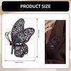 image:imageCrystal Rhinestone Butterfly BroochElegant Butterfly Lapel PinsFashion Exquisite Crystal Animal Shape Brooches Lapel PinsDress Accessories Jewelry Gift for Women Daily DecorationBlue2