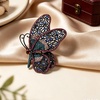 image:imageCrystal Rhinestone Butterfly BroochElegant Butterfly Lapel PinsFashion Exquisite Crystal Animal Shape Brooches Lapel PinsDress Accessories Jewelry Gift for Women Daily DecorationBlue2