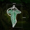 image:imageEKZ Elegance Elven Green Tree Leaf Enamel PinCloak Clasp Brooches Elven Keepsake Pin for Luck and Mystery  Perfect for Christmas Festive Attire and Cosplay Jewelry