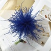 image:imageElegant Extra Large Feather Flower Brooch Pin for Women Men Fashion Oversized Floral Lapel Pins Shawl Dress Suit Suit Ceremony Clothes Accessories Dance Banquet Wedding Party Jewelry 300mmBlue