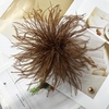 image:imageElegant Extra Large Feather Flower Brooch Pin for Women Men Fashion Oversized Floral Lapel Pins Shawl Dress Suit Suit Ceremony Clothes Accessories Dance Banquet Wedding Party Jewelry 300mmDark Brown