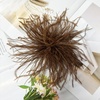 image:imageElegant Extra Large Feather Flower Brooch Pin for Women Men Fashion Oversized Floral Lapel Pins Shawl Dress Suit Suit Ceremony Clothes Accessories Dance Banquet Wedding Party Jewelry 300mmDark Brown