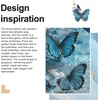 image:imageEnchanted Menagerie Brooch 8 Styles Luxury Animal Brooch Collection Gold Plated Crystal Peacock Swan Phoenix Bee Butterfly Pin for Women Elegant Jacket Blazer Scarf Hat Pin Jewelry GiftSapphire Embroidered Butterfly
