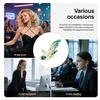 image:imageEnchanted Menagerie Brooch 8 Styles Luxury Animal Brooch Collection Gold Plated Crystal Peacock Swan Phoenix Bee Butterfly Pin for Women Elegant Jacket Blazer Scarf Hat Pin Jewelry GiftGreen Peacock Fan
