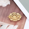 image:imageGold Crystal Brooch Champagne Gold Small Brooches Pin for Women Vintage Diamante Elegant Brooches for Clothes Sweater Coat Scarves Dress Wedding BridalGold